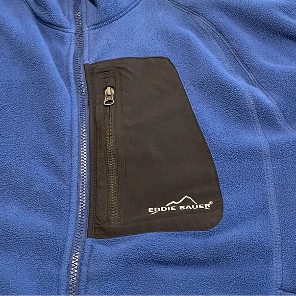 EUC EDDIE BAUER 365 Windcutter Fleece Jacket SZ.Med - Picture 5 of 8